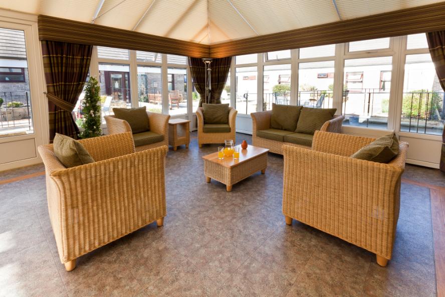 Conservatory in Greatwood House